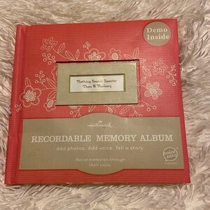 Hallmark limited Edition Recordable Album